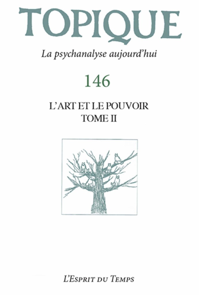 Topique n. 146_L'art et le pouvoir